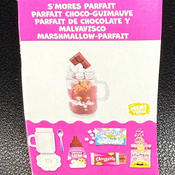 MGA Mini-Verse *Make It Mini *Food Diner Series 1* S'Mores Parfait - Picture 2 of 5